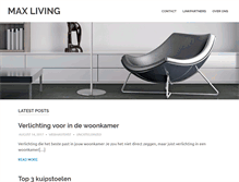 Tablet Screenshot of maxliving.nl